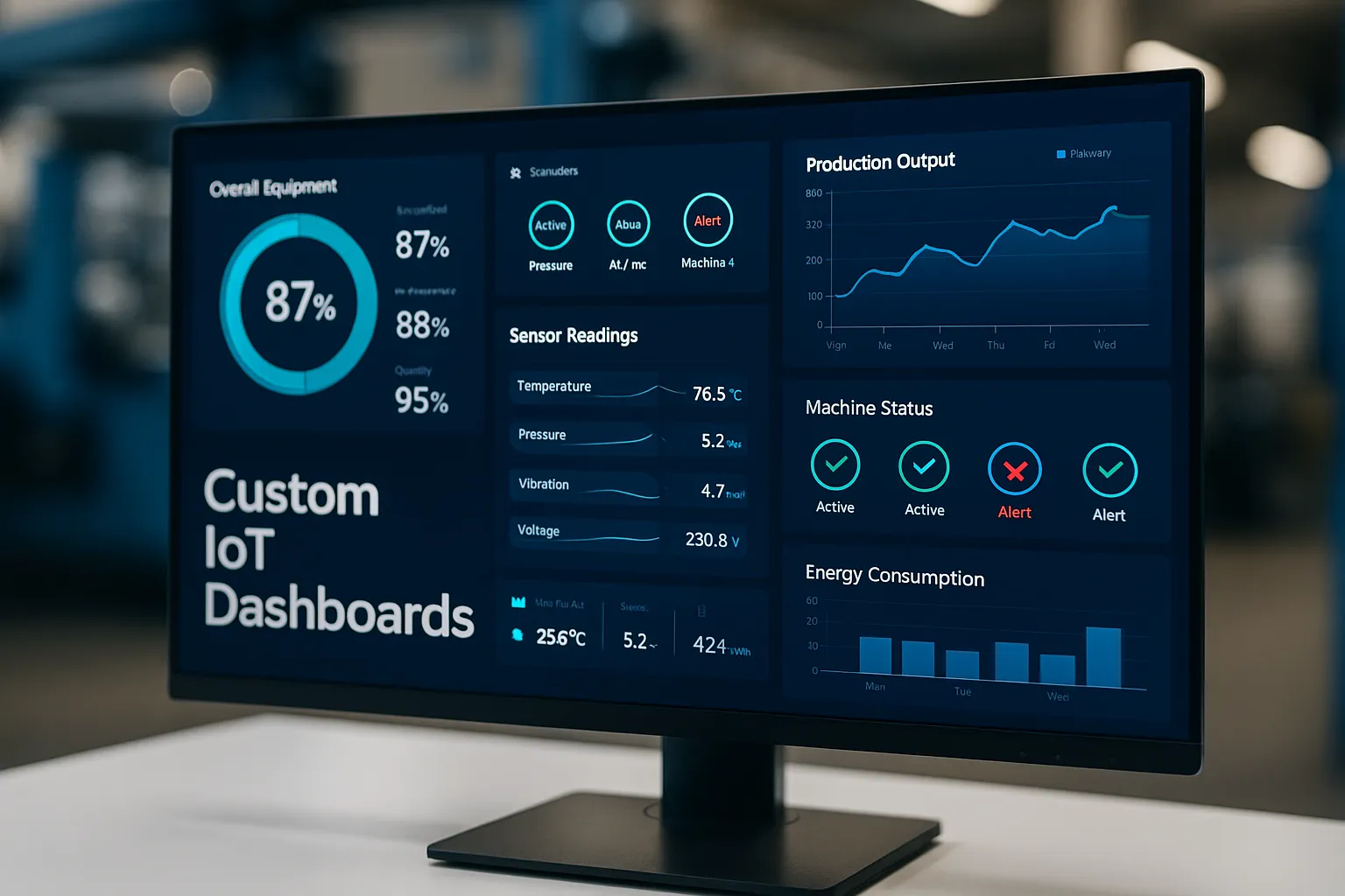 custom iot dashboards