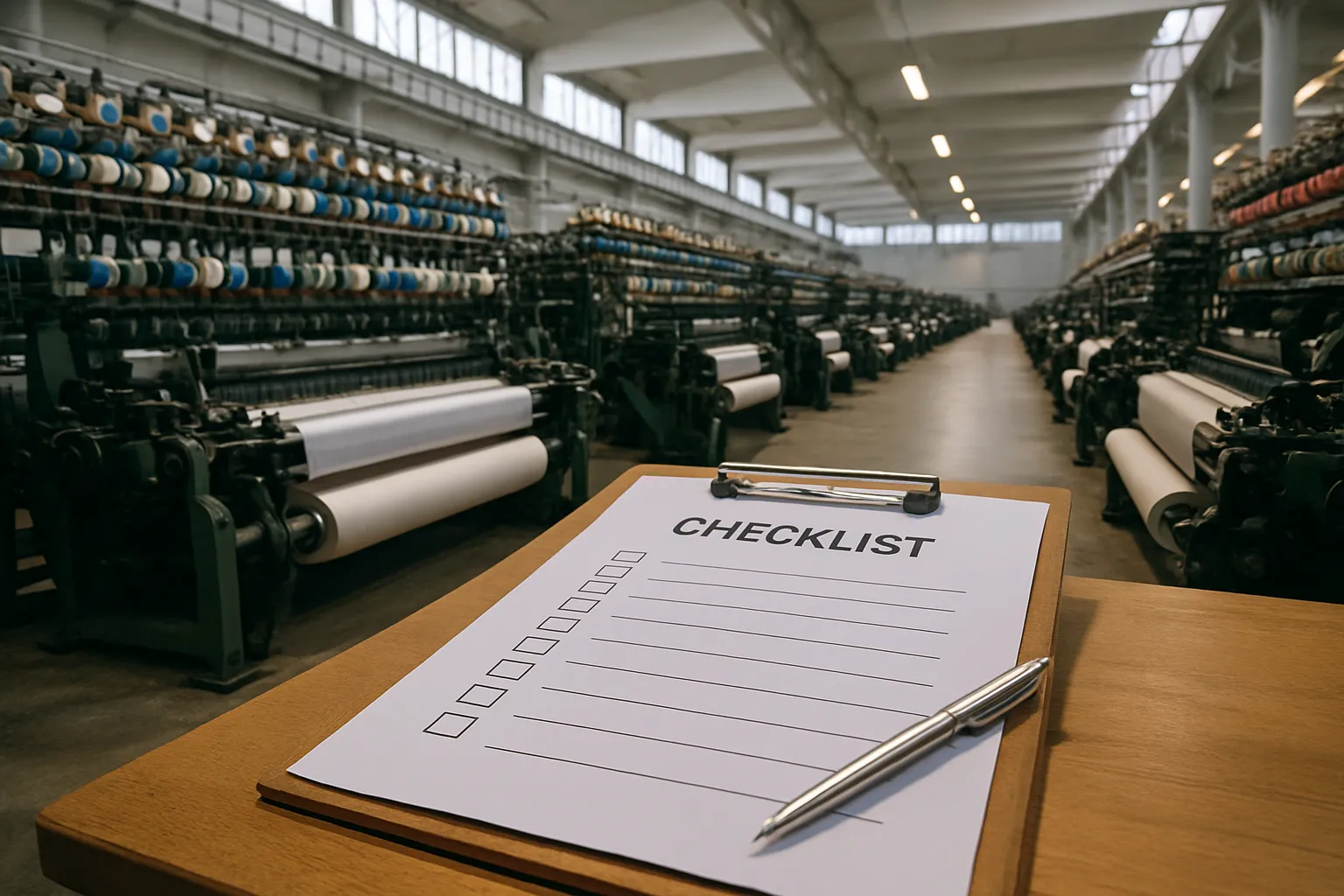 Chennai Textile Factory IoT Readiness Checklist