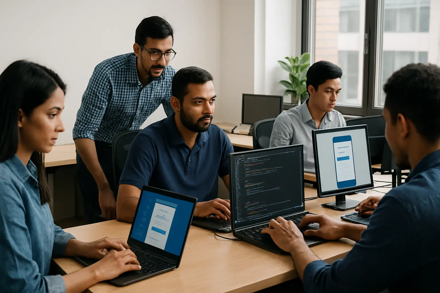 Best mobile app development company in Chennai – Tech4LYF team working on Flutter and Android apps