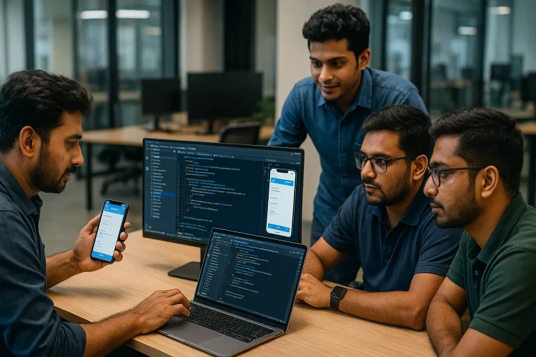 Professional Flutter app developers in Chennai building mobile apps for Android and iOS