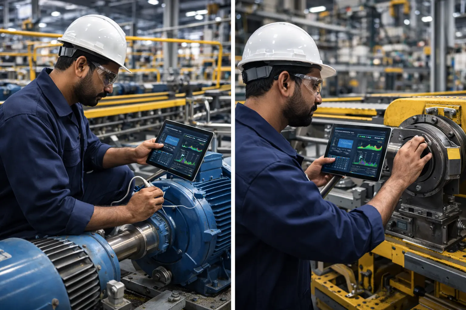 Predictive maintenance using industrial IoT to monitor machine health in a manufacturing plant