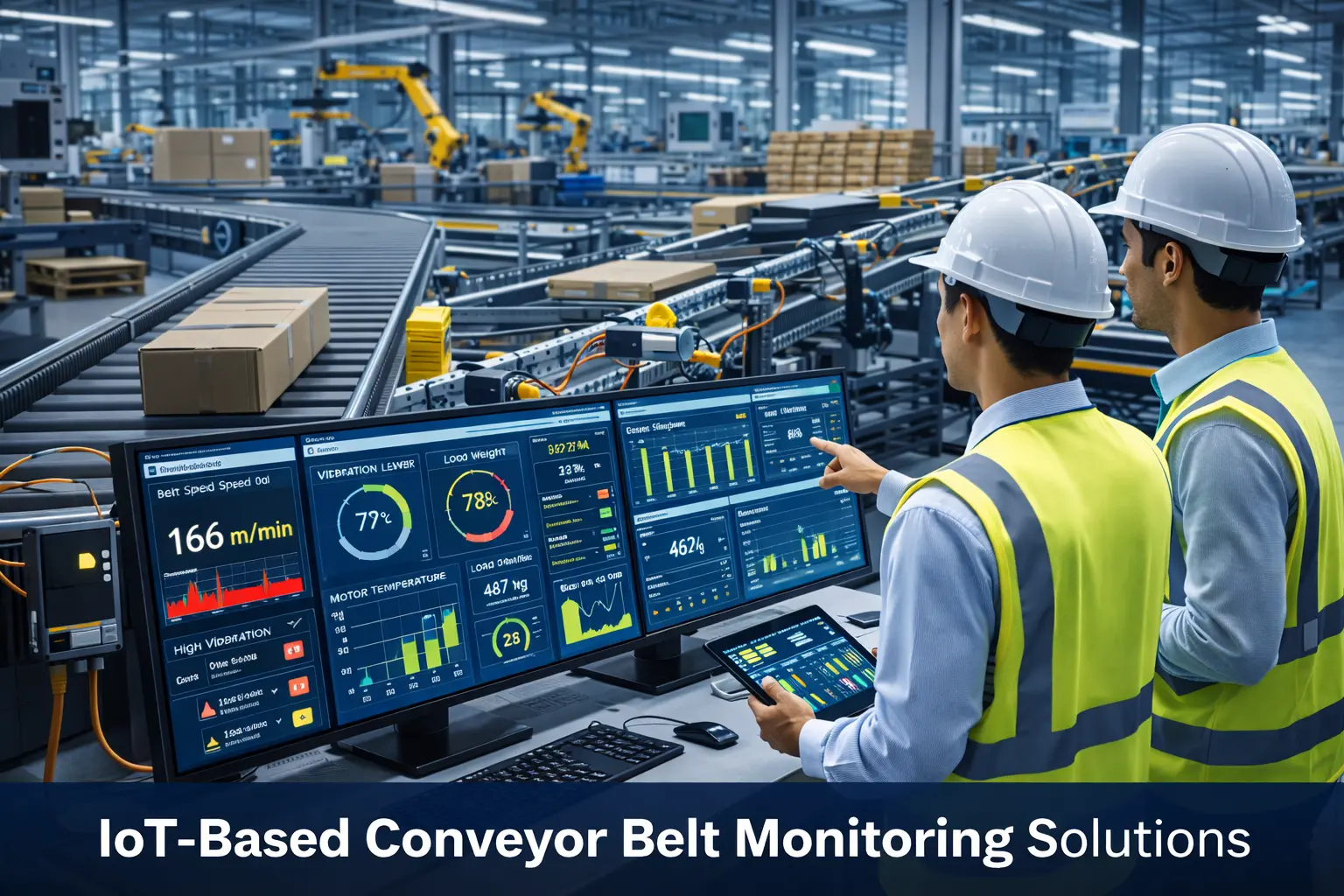IoT-Based Conveyor Belt Monitoring Solutions in Indian factory