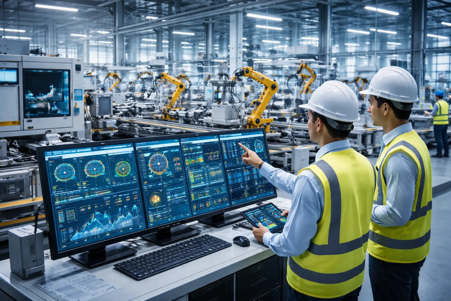 Smart Factory Solutions in India real-time industrial monitoring system