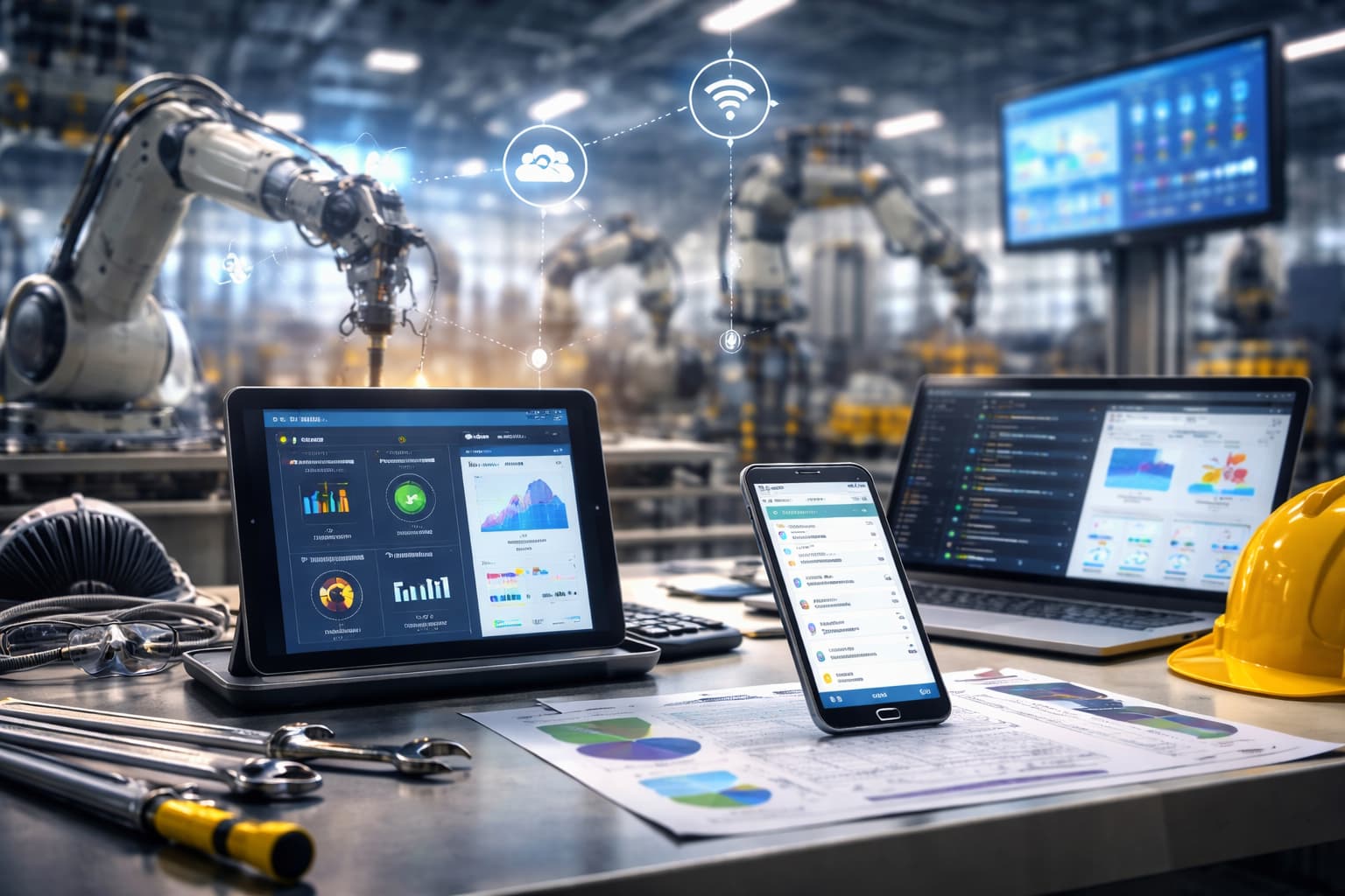 mobile app development for manufacturing production tracking dashboard by Tech4LYF Chennai