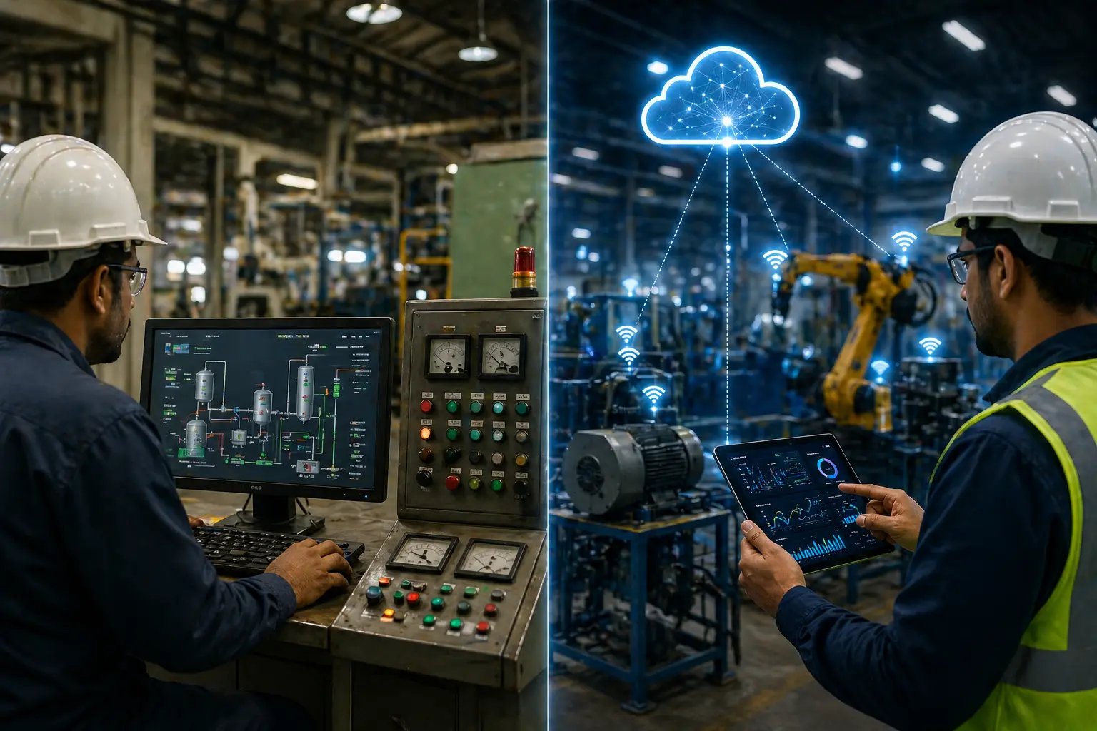 SCADA vs IIoT for Indian factory