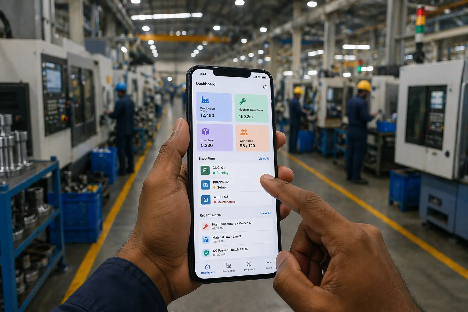 mobile app development for Indian SME manufacturers 2026