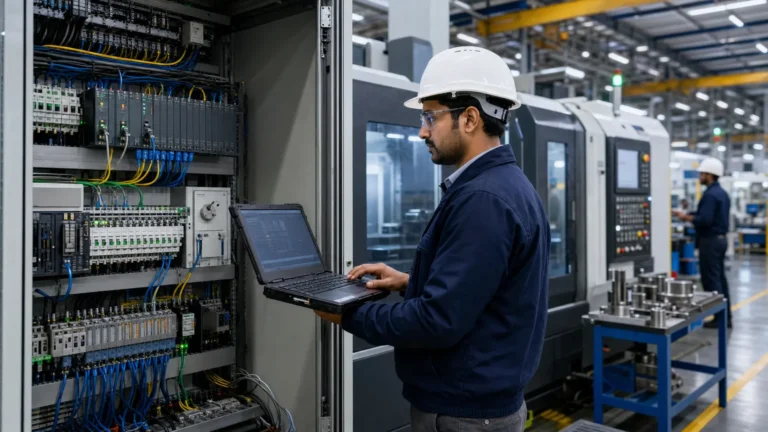 OPC UA MQTT and Modbus connected through an industrial IoT gateway in a smart factory