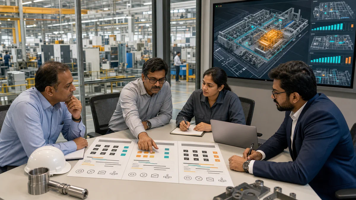 Capacity simulation services India vendor evaluation for manufacturers