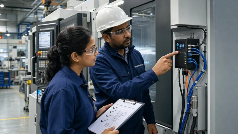 OEE software implementation checklist for an Indian manufacturing plant