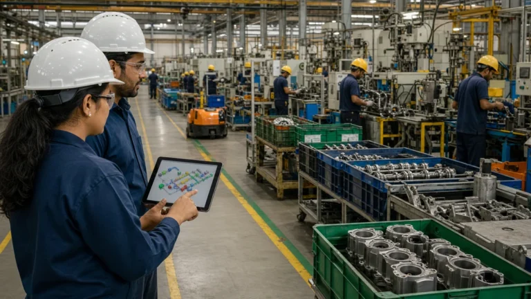 Automotive production line simulation for manufacturers in Chennai