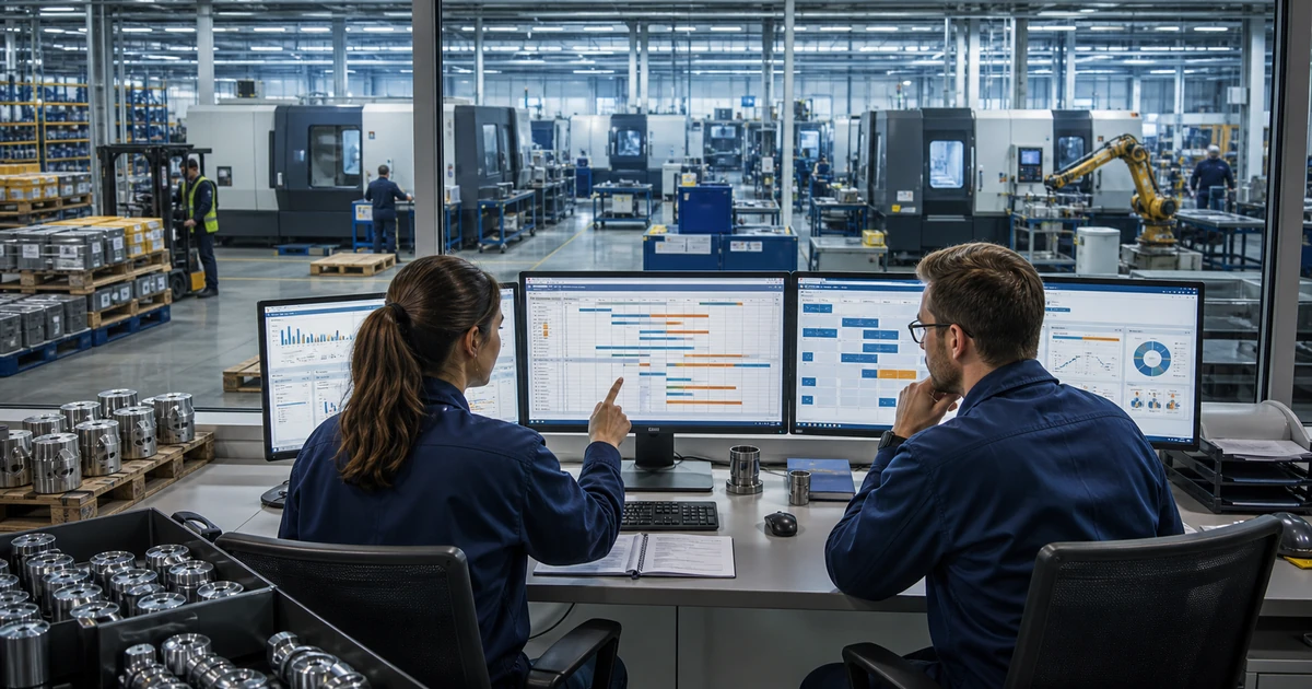 Production planning vs production scheduling and MRP workflow